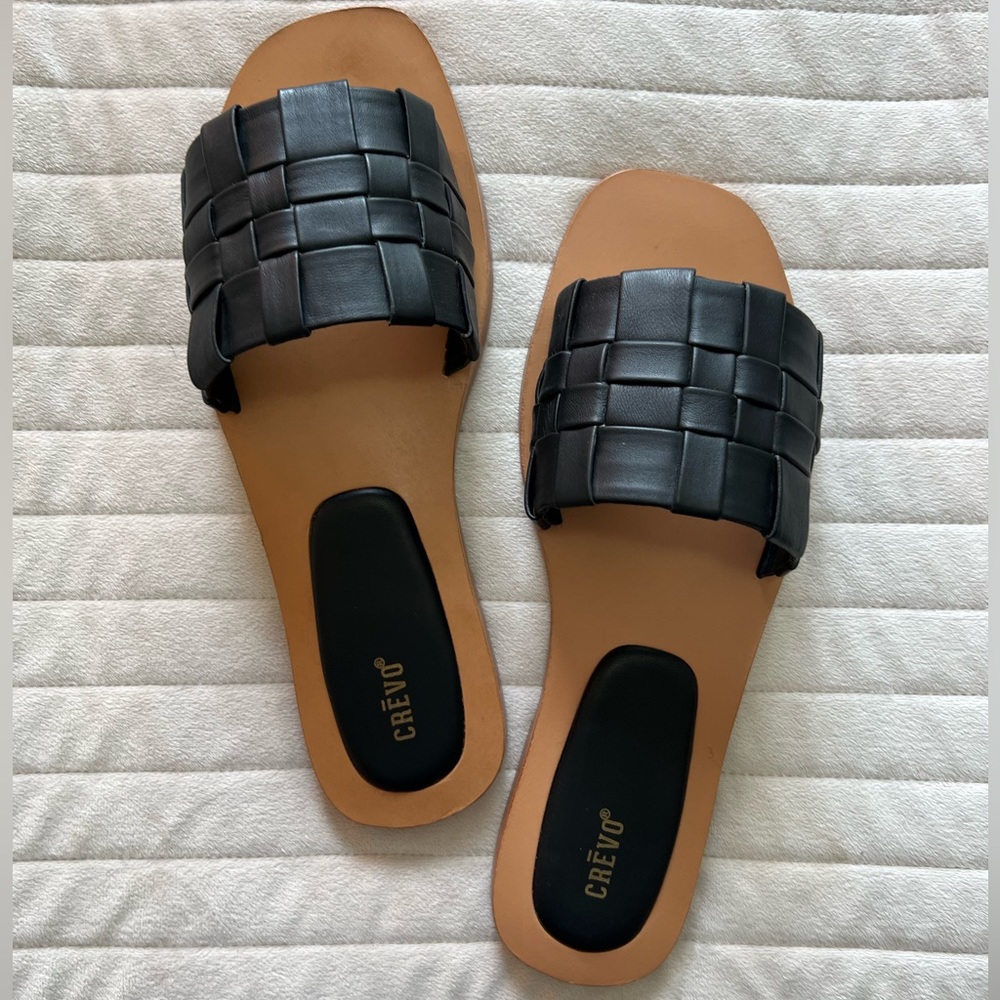 NWT Black Sandals. Never worn!